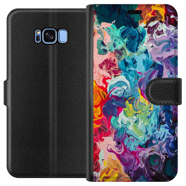 Samsung Galaxy S8 Plånboksfodral Wild Colours