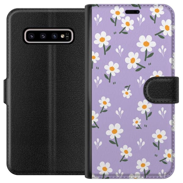 Kompatibelt Lommeboketui til Samsung Galaxy S10+ Vakker Romantikk