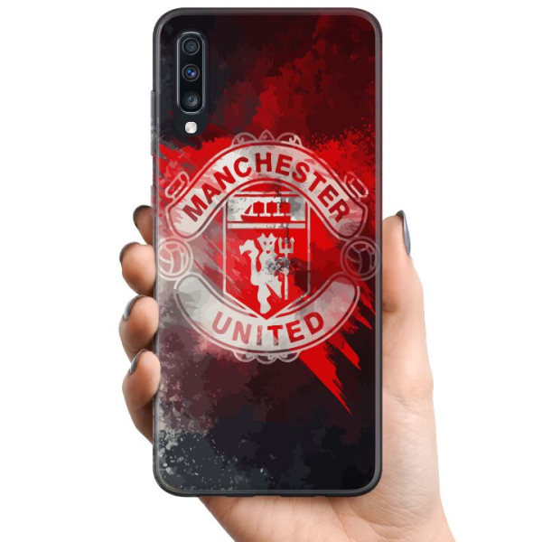 Samsung Galaxy A70 TPU Mobildeksel Manchester United FC