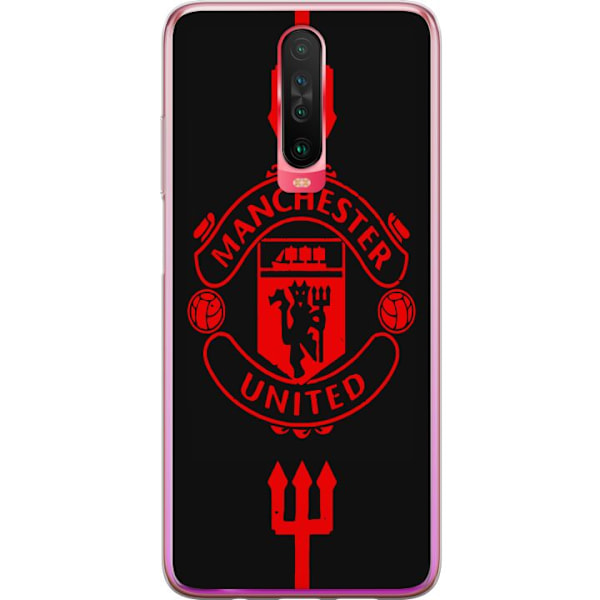 Xiaomi Redmi K30 Läpinäkyvä kuori ManchesterUnited