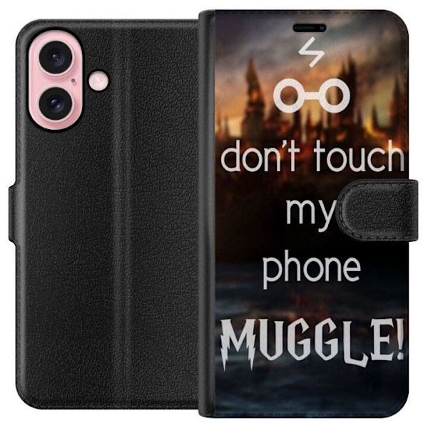 Apple iPhone 16 Lommeboketui Harry Potter