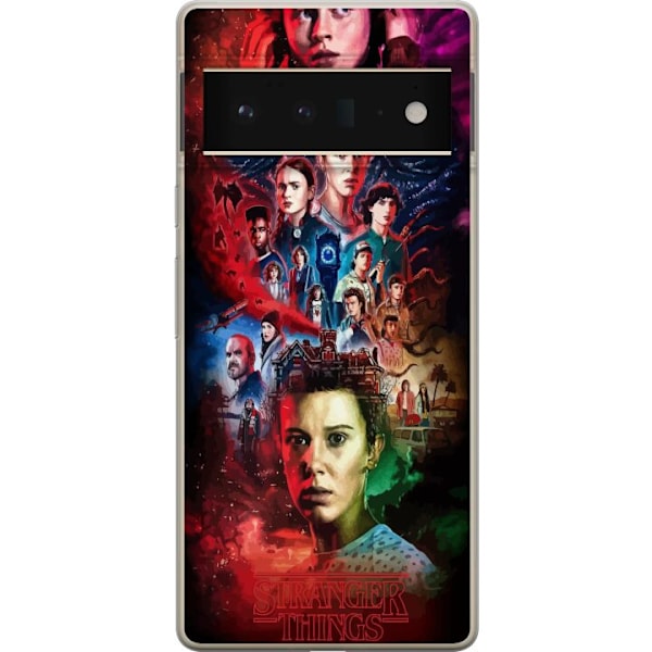 Google Pixel 6 Pro Gennemsigtig cover Stranger Things