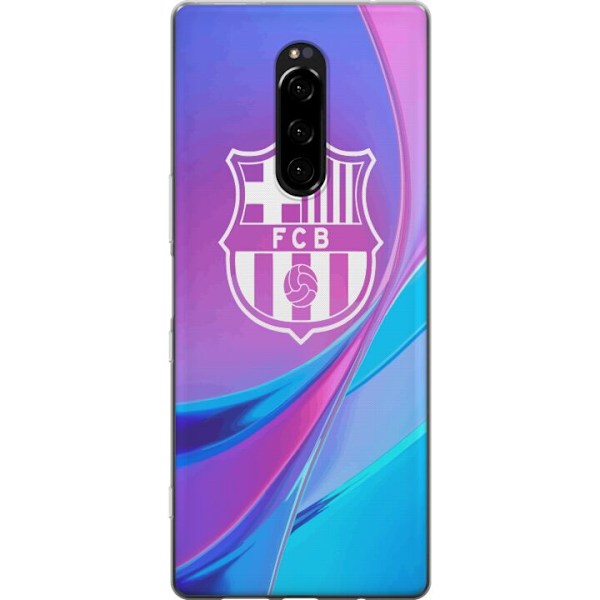 Sony Xperia 1 Gennemsigtig cover FC Barcelona