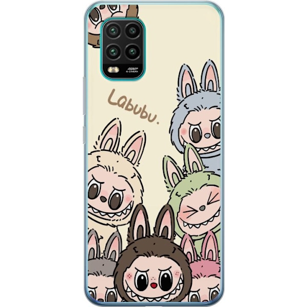 Xiaomi Mi 10 Lite 5G Gjennomsiktig deksel Labubu Pastel Collec