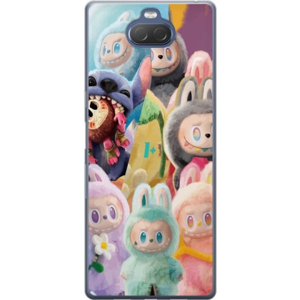Sony Xperia 10 Plus Läpinäkyvä kuori iso