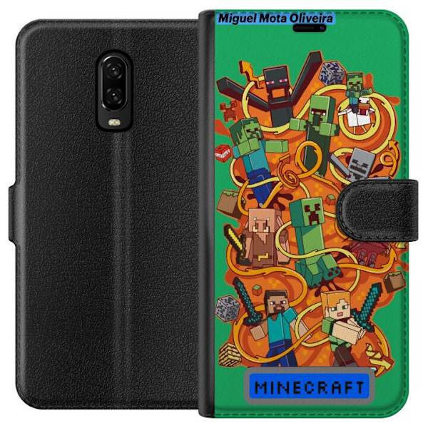 OnePlus 6T Lommeboketui Minecraft