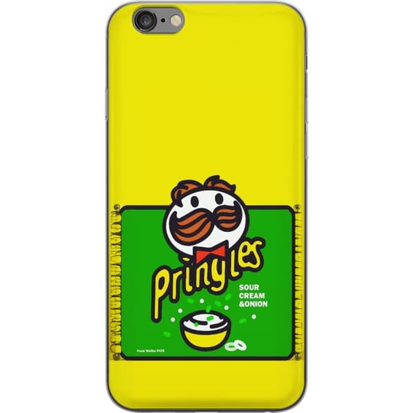 Kompatibelt Mobilskal till Apple iPhone 6 Plus Pringles gul