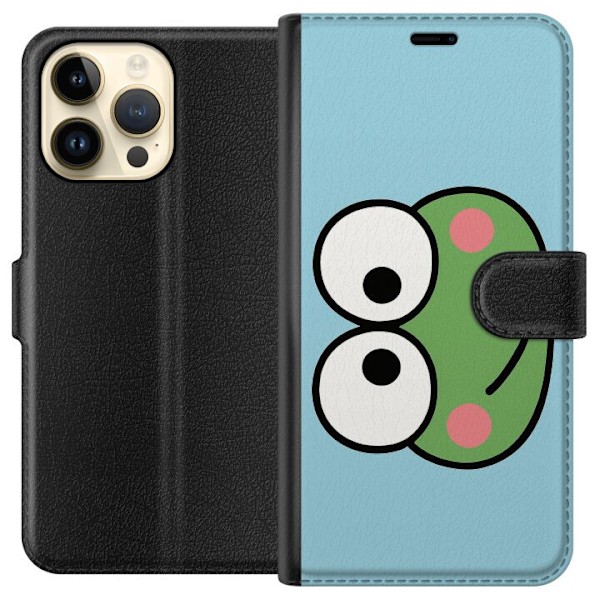 Apple iPhone 14 Pro Max Plånboksfodral Keroppi Smile