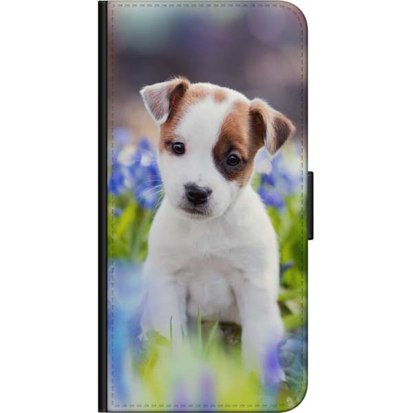 Kompatibel Tegnebogsetui til Samsung Galaxy A03s Hund