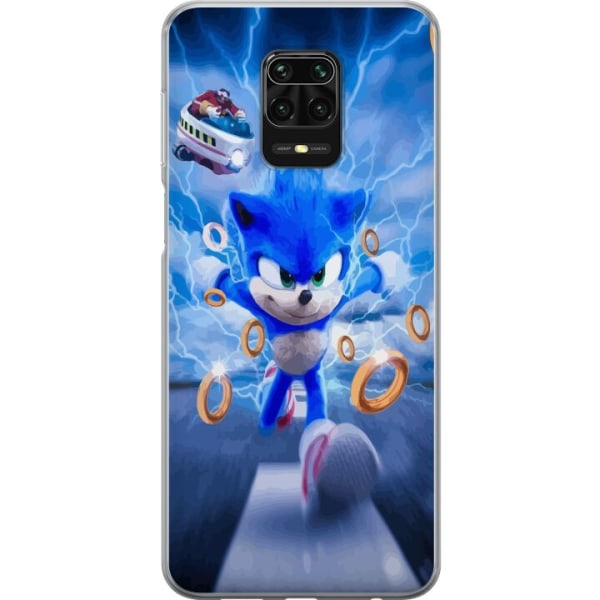 Xiaomi Redmi Note 9S Läpinäkyvä kuori Sonic