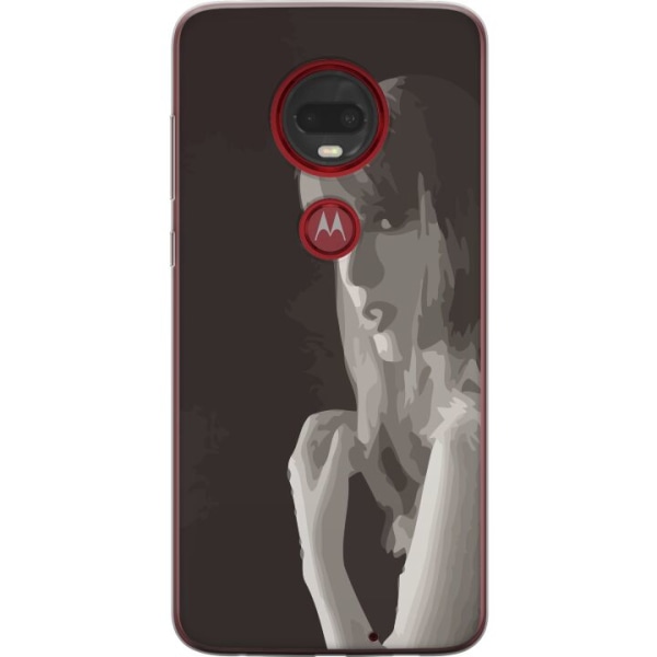 Motorola Moto G7 Plus Läpinäkyvä kuori Taylor Swift