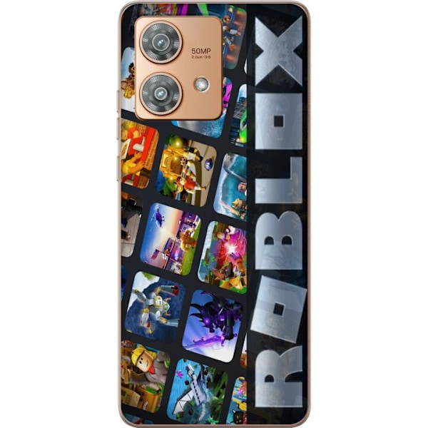 Motorola Edge 40 Neo Läpinäkyvä kuori Roblox