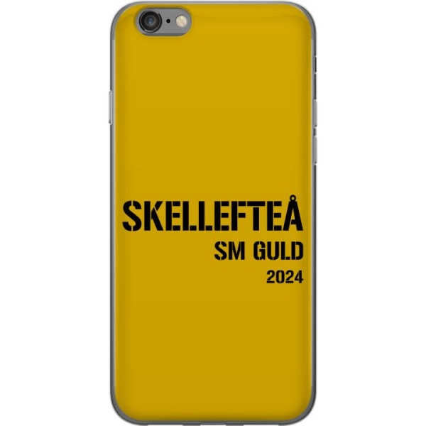 Apple iPhone 6 Gjennomsiktig deksel Skellefteå SM GULL