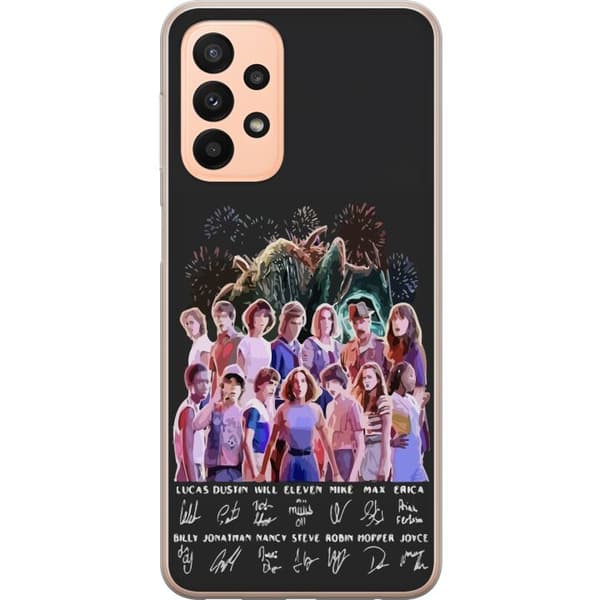 Kompatibelt Mobilskal till Samsung Galaxy A23 Stranger Things 2024
