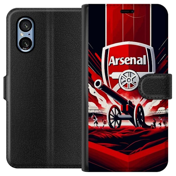 Sony Xperia 5 V Lommeboketui Arsenal