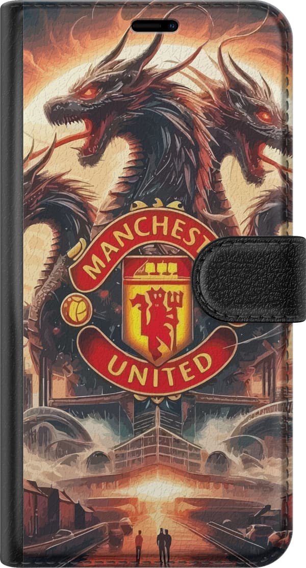 Kompatibelt Plånboksfodral till Apple iPhone 13 Pro Max Manchester United