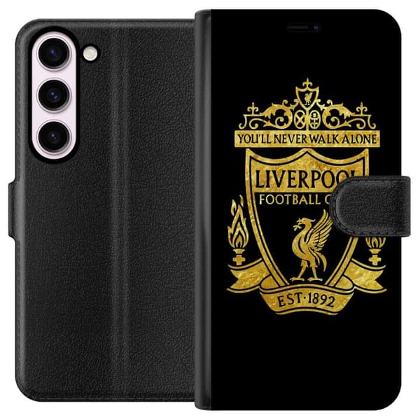Kompatibelt Plånboksfodral till Samsung Galaxy S23 Liverpool