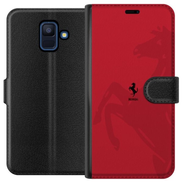 Samsung Galaxy A6 (2018) Tegnebogsetui Ferrari