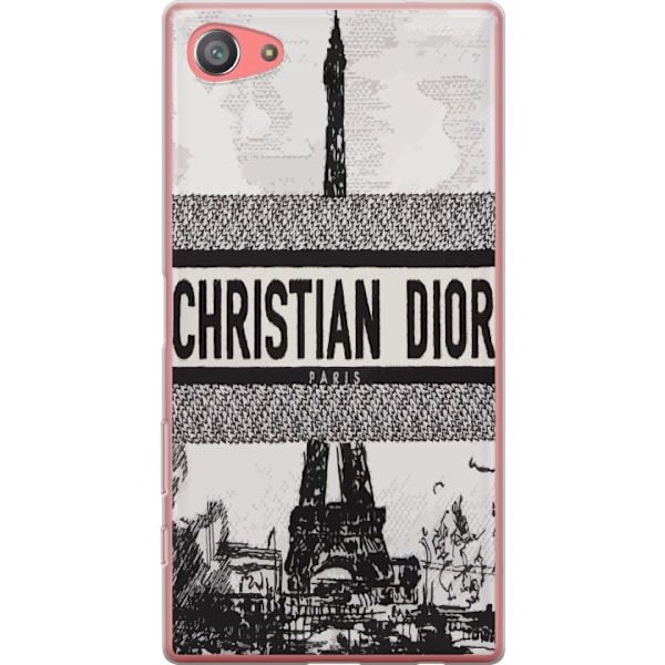 Sony Xperia Z5 Compact Genomskinligt Skal Christian Dior