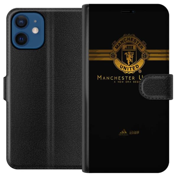 Kompatibelt Plånboksfodral till Apple iPhone 12 Manchester United