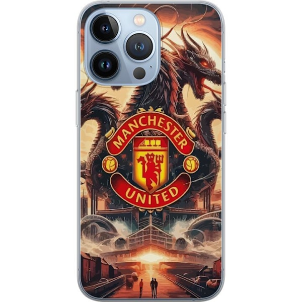 Apple iPhone 13 Pro Läpinäkyvä kuori Manchester United