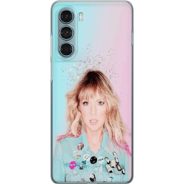 Motorola Moto G200 5G Genomskinligt Skal Taylor Swift Poetry