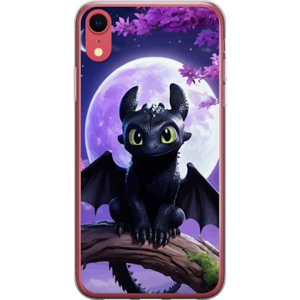 Apple iPhone XR Genomskinligt Skal Draktränaren How to Train Your Dragon
