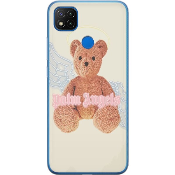 Xiaomi Redmi 9C Genomskinligt Skal Palm Angels Teddy