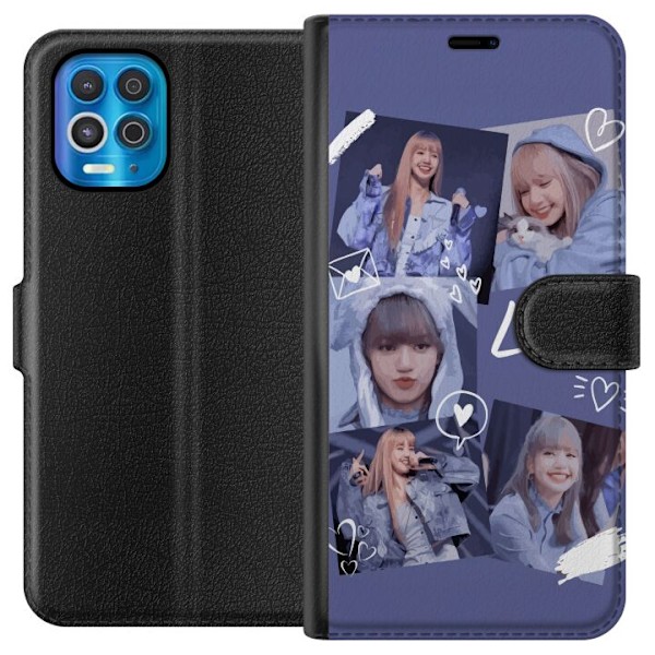Motorola Edge S Tegnebogsetui Lisa Blackpink – Aesthetic K-p