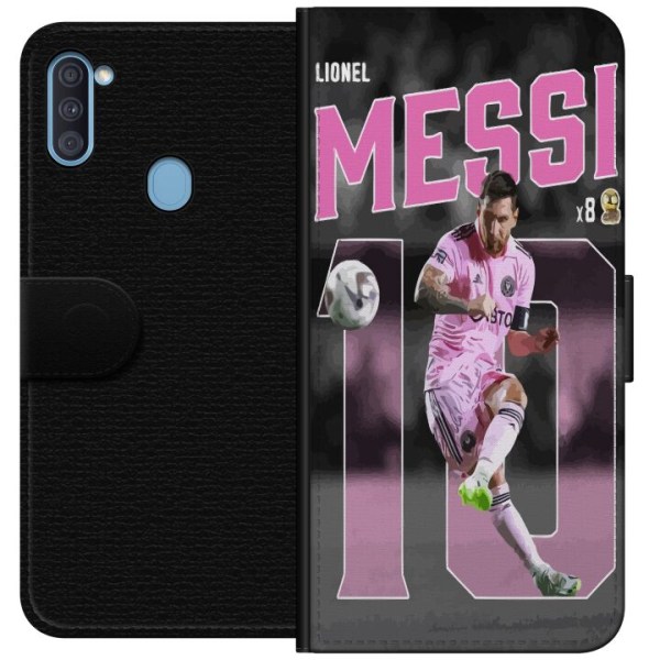 Samsung Galaxy A11 Lompakkokotelo Lionel Messi