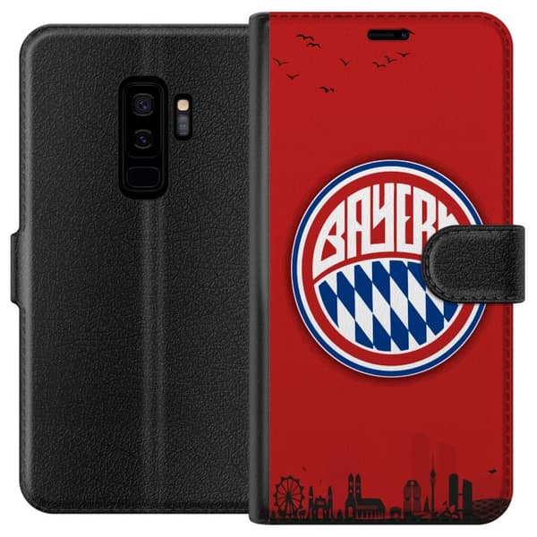 Kompatibel Tegnebogsetui til Samsung Galaxy S9+ FC Bayern München