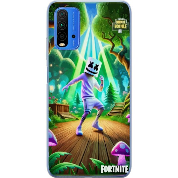 Xiaomi Redmi Note 9 4G Gjennomsiktig deksel Fortnite