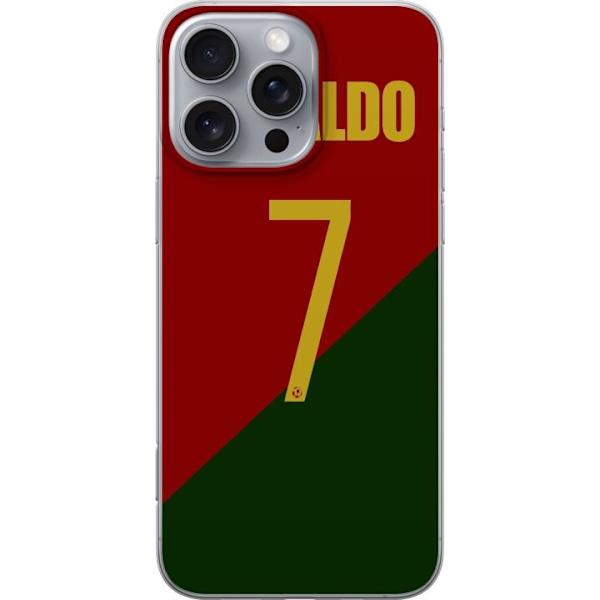 Apple iPhone 16 Pro Max Gennemsigtig cover Ronaldo