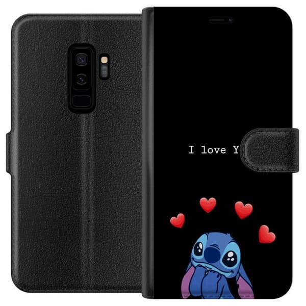 Kompatibelt Plånboksfodral till Samsung Galaxy S9+ Stitch Kärlek