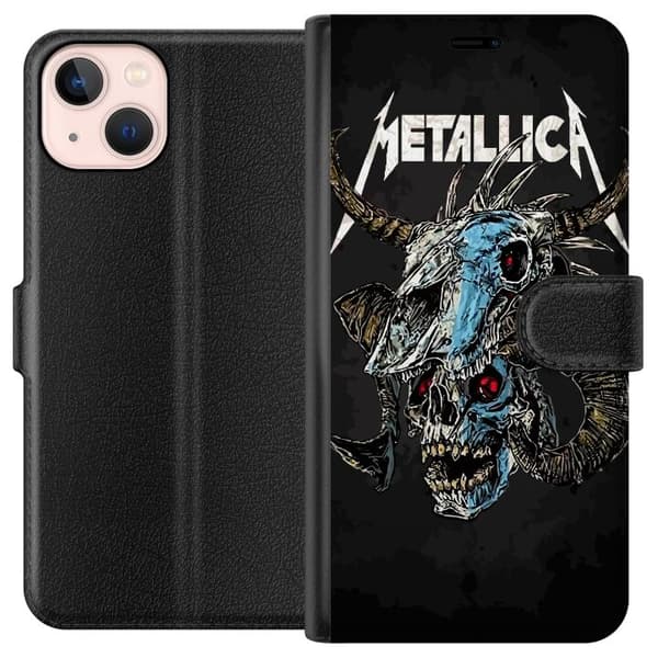 Kompatibelt Plånboksfodral till Apple iPhone 13 mini Metallica