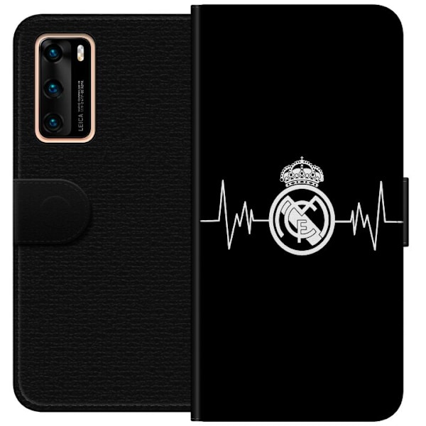 Huawei P40 Lommeboketui Real Madrid CF