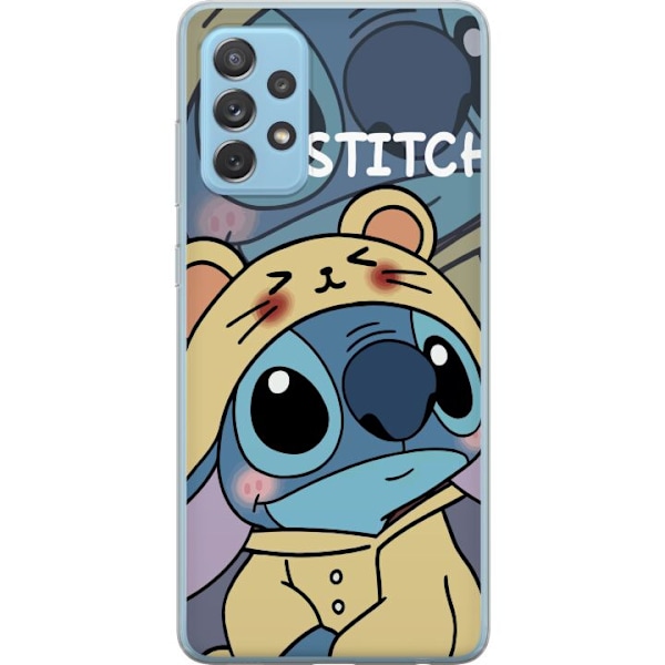 Samsung Galaxy A72 5G Genomskinligt Skal Stitch