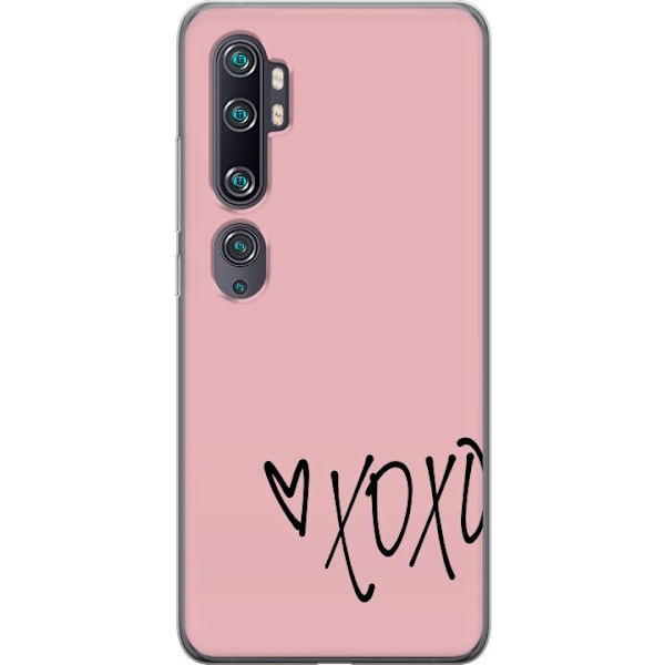 Xiaomi Mi Note 10 Gennemsigtig cover XOXOXO