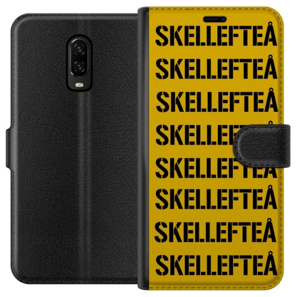 OnePlus 6T Plånboksfodral Skellefteå SM GULD