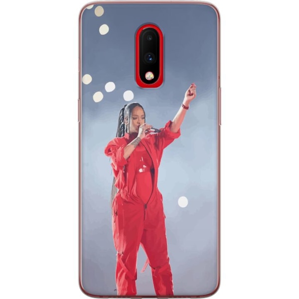 OnePlus 7 Läpinäkyvä kuori Rihanna – Trendsetting Looks & Style