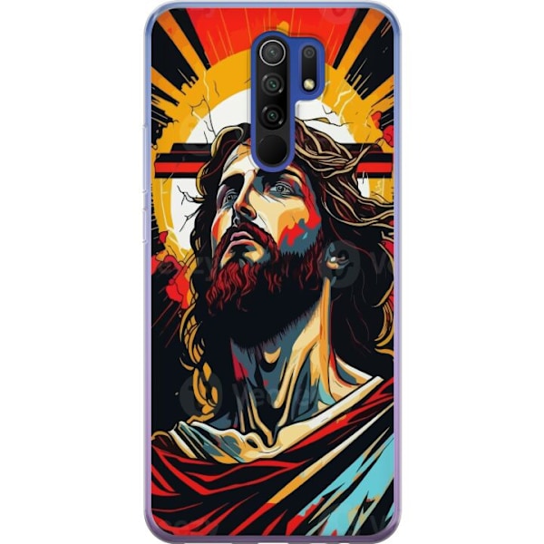 Xiaomi Redmi 9 Gjennomsiktig deksel Jesus & Kort - religiøst