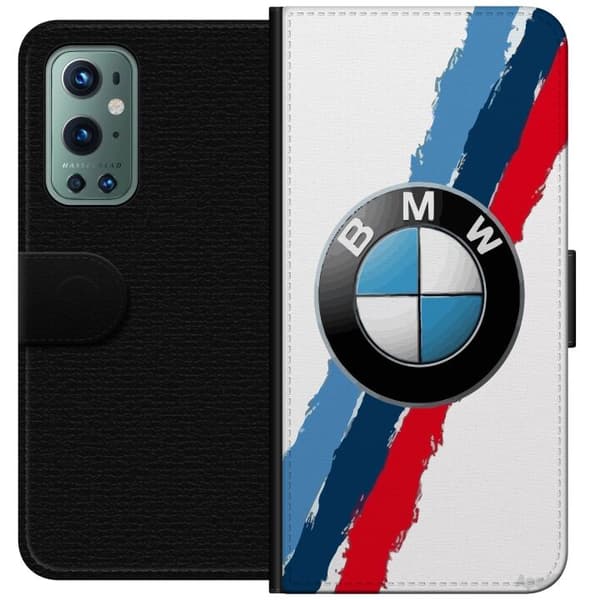 Kompatibel Tegnebogsetui til OnePlus 9 Pro BMW Striber
