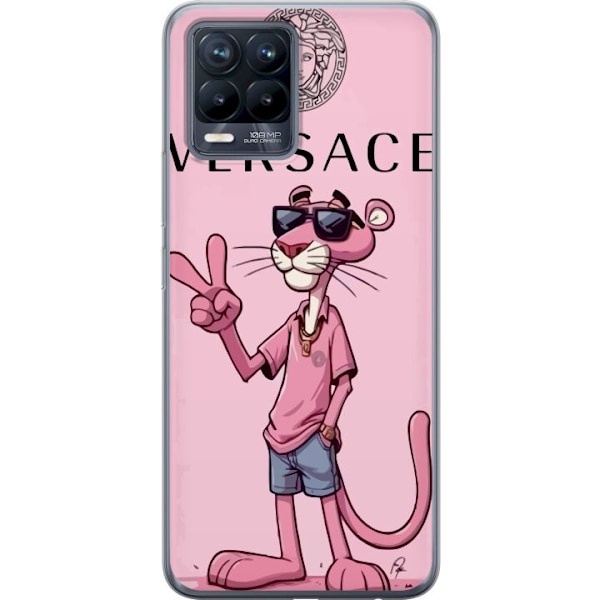 Realme 8 Gennemsigtig cover Pink Panter Mærke