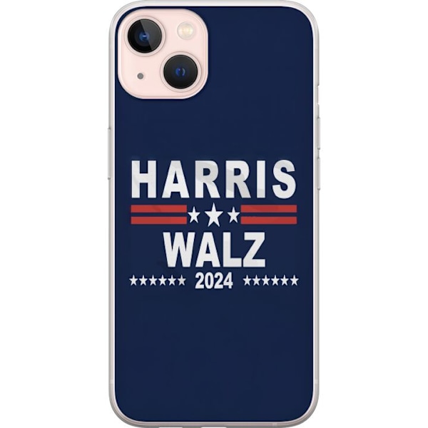 Apple iPhone 13 mini Gennemsigtig cover Harris | Walz 2024