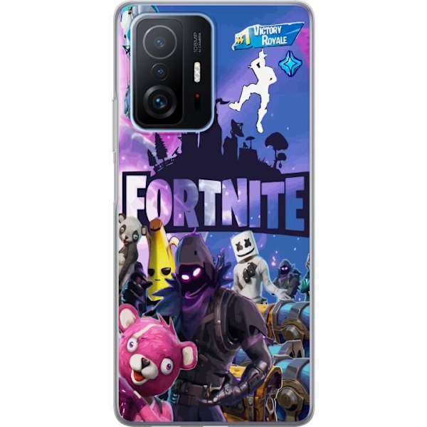 Xiaomi 11T Genomskinligt Skal Fortnite