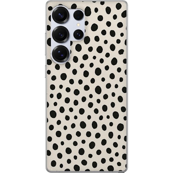 Samsung Galaxy S25 Ultra Genomskinligt Skal Dot Dance