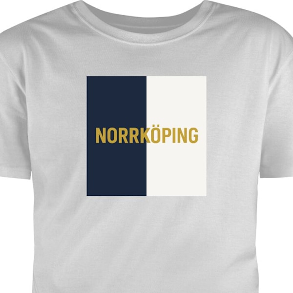 T-skjorte for Voksen | Klassisk Voksen-T-skjorte Norrköping grå M