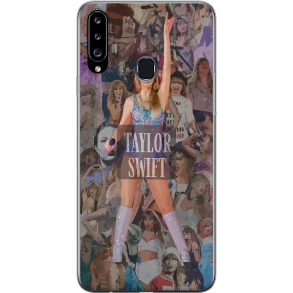 Samsung Galaxy A20s Gennemsigtig cover Taylor Swift