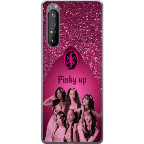 Kompatibelt Mobildeksel til Sony Xperia 1 II KATSEYE Pinky Up rosa