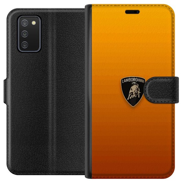 Samsung Galaxy A02s Lommeboketui Lamborghini